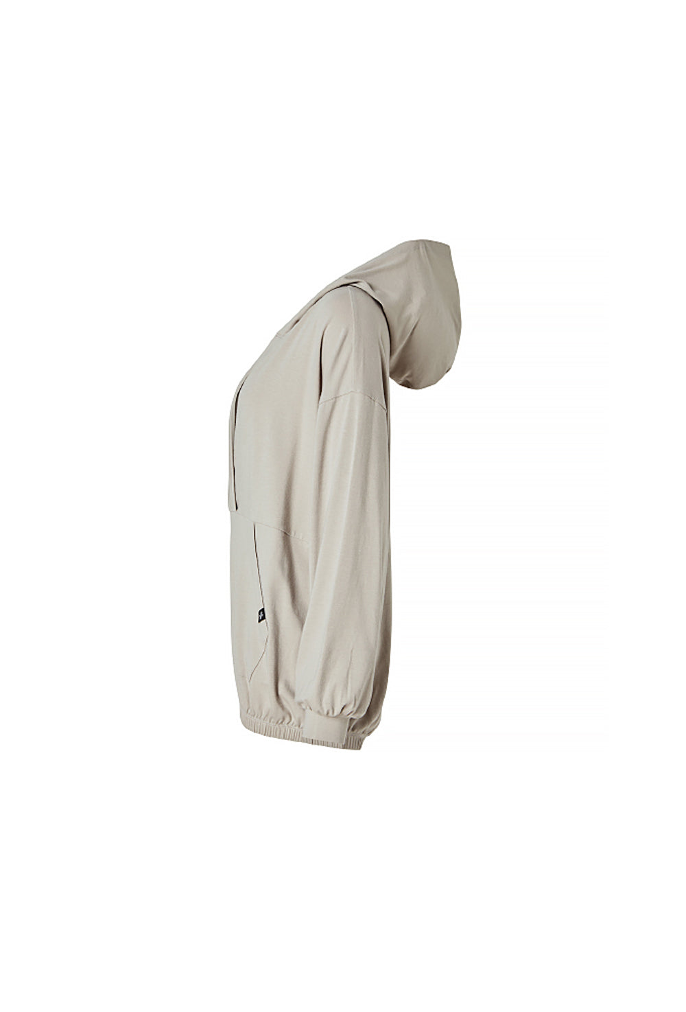 Loose Fit Cover-up Hood - Natural Gray