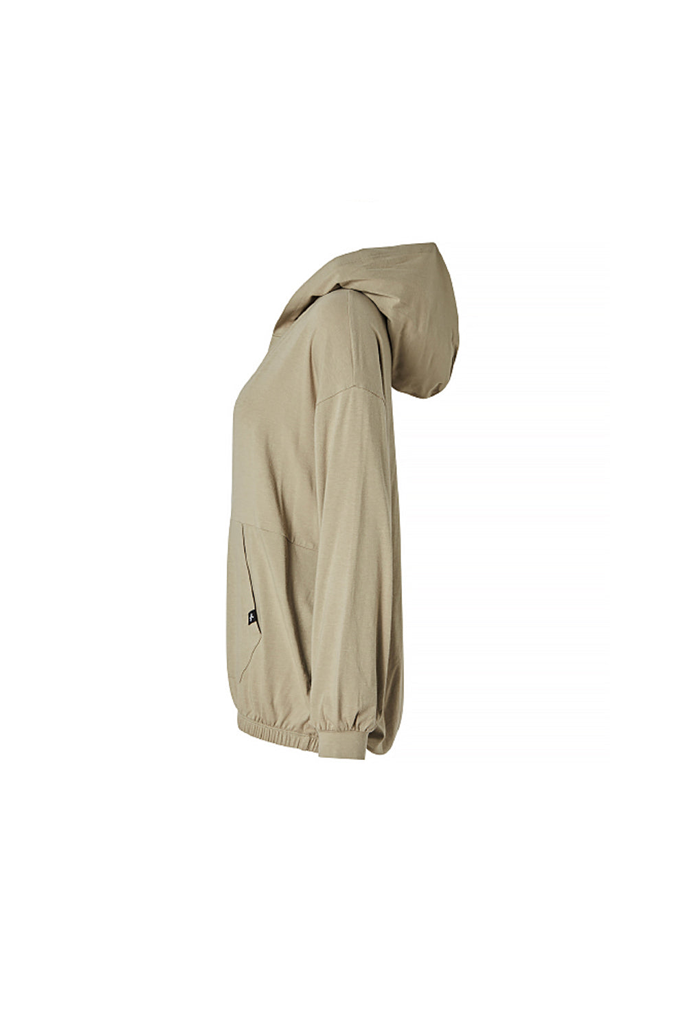 Loose Fit Cover-up Hood - Olive Drap