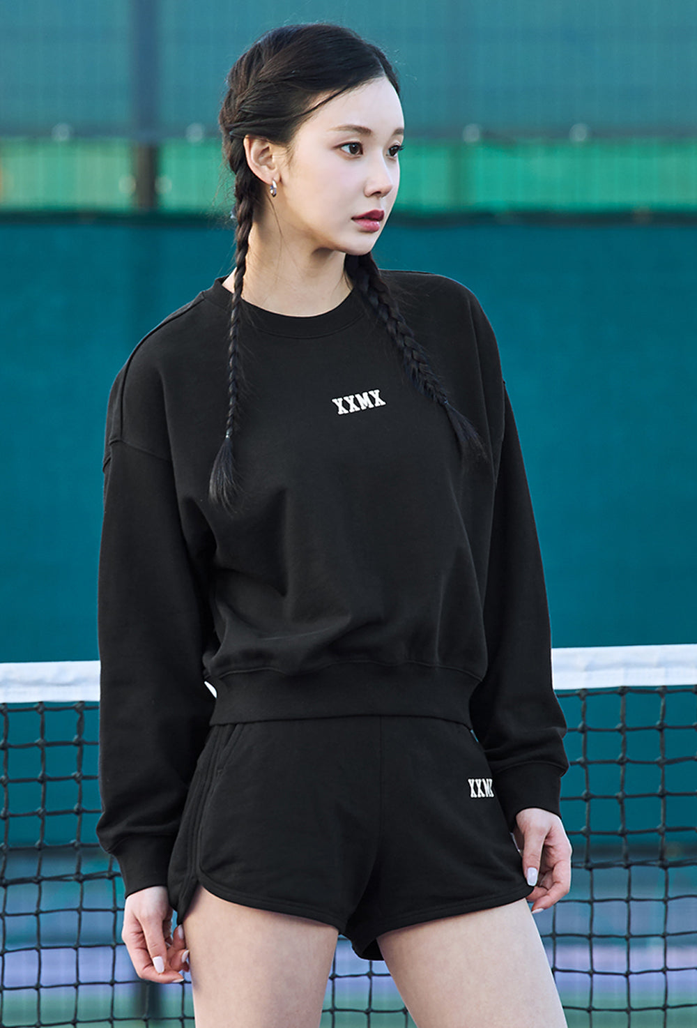 XXMX Daily Cotton Sweatshirt - Black