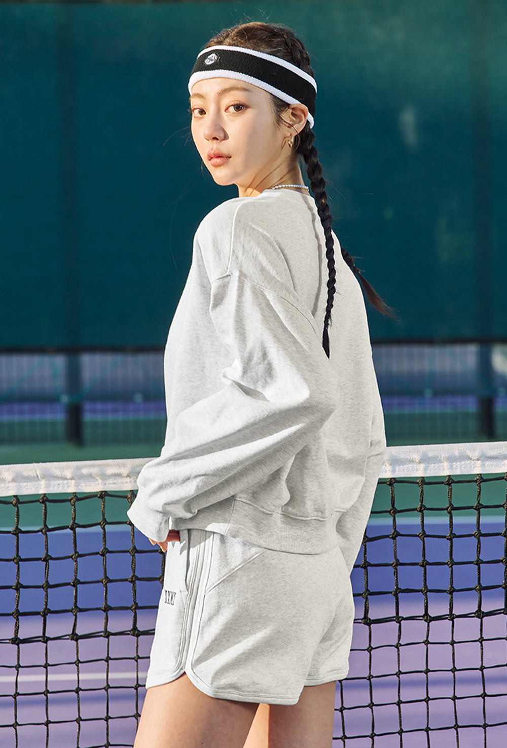 XXMX Daily Cotton Sweatshirt - Light Melange