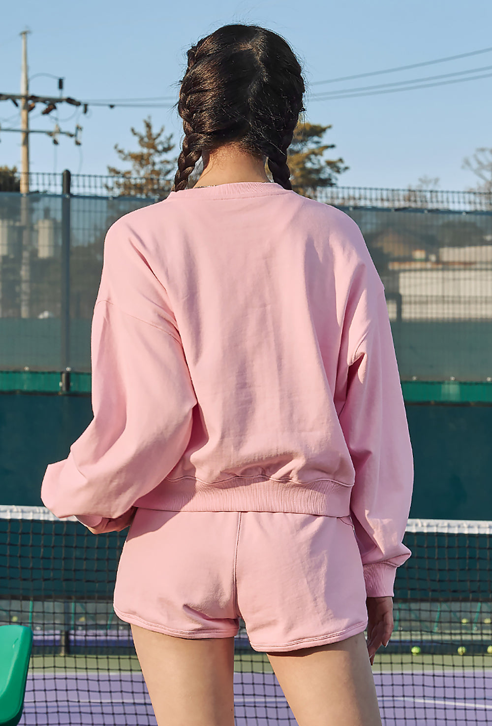 XXMX Daily Cotton Sweatshirt - Sugar Pink