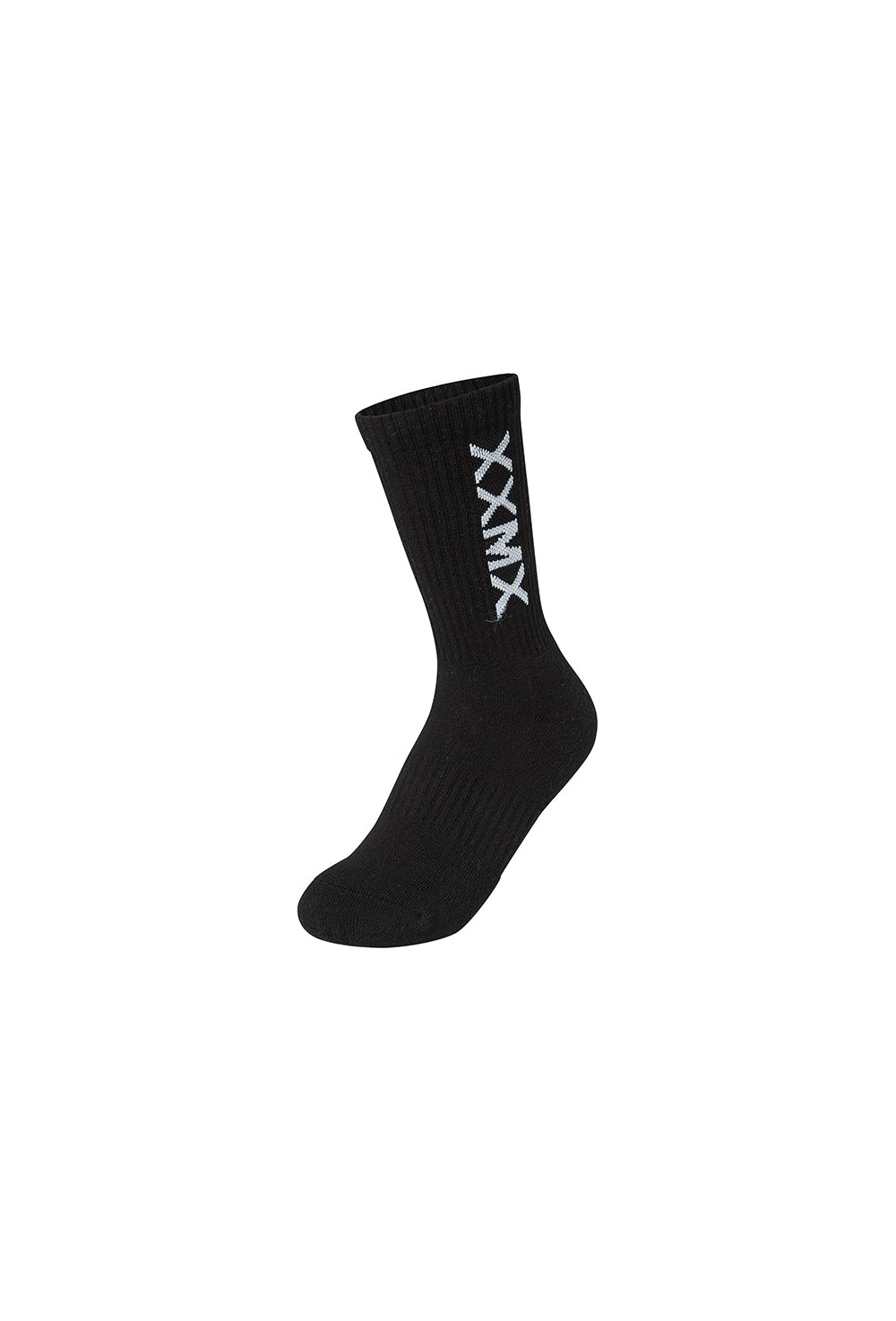 XXMX Logo Crew Socks - Black