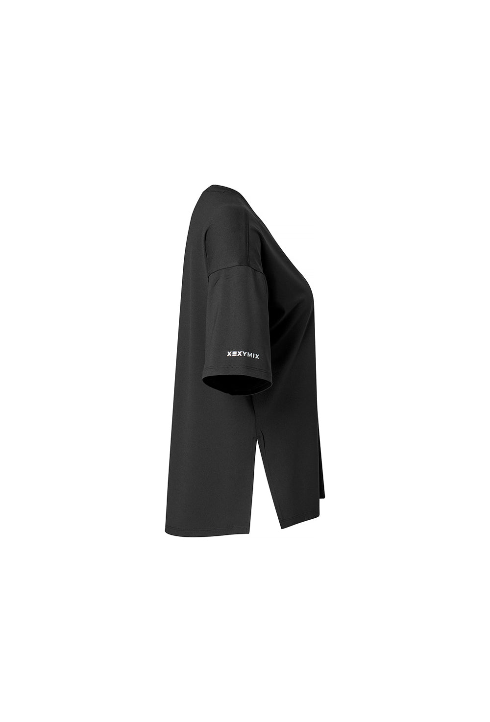 Ice Feather Light 2.0 Unbalanced Loose Fit Short Sleeve - Black