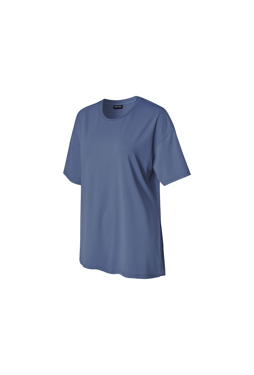 Ice Feather Light 2.0 Unbalanced Loose Fit Short Sleeve - Bluebell
