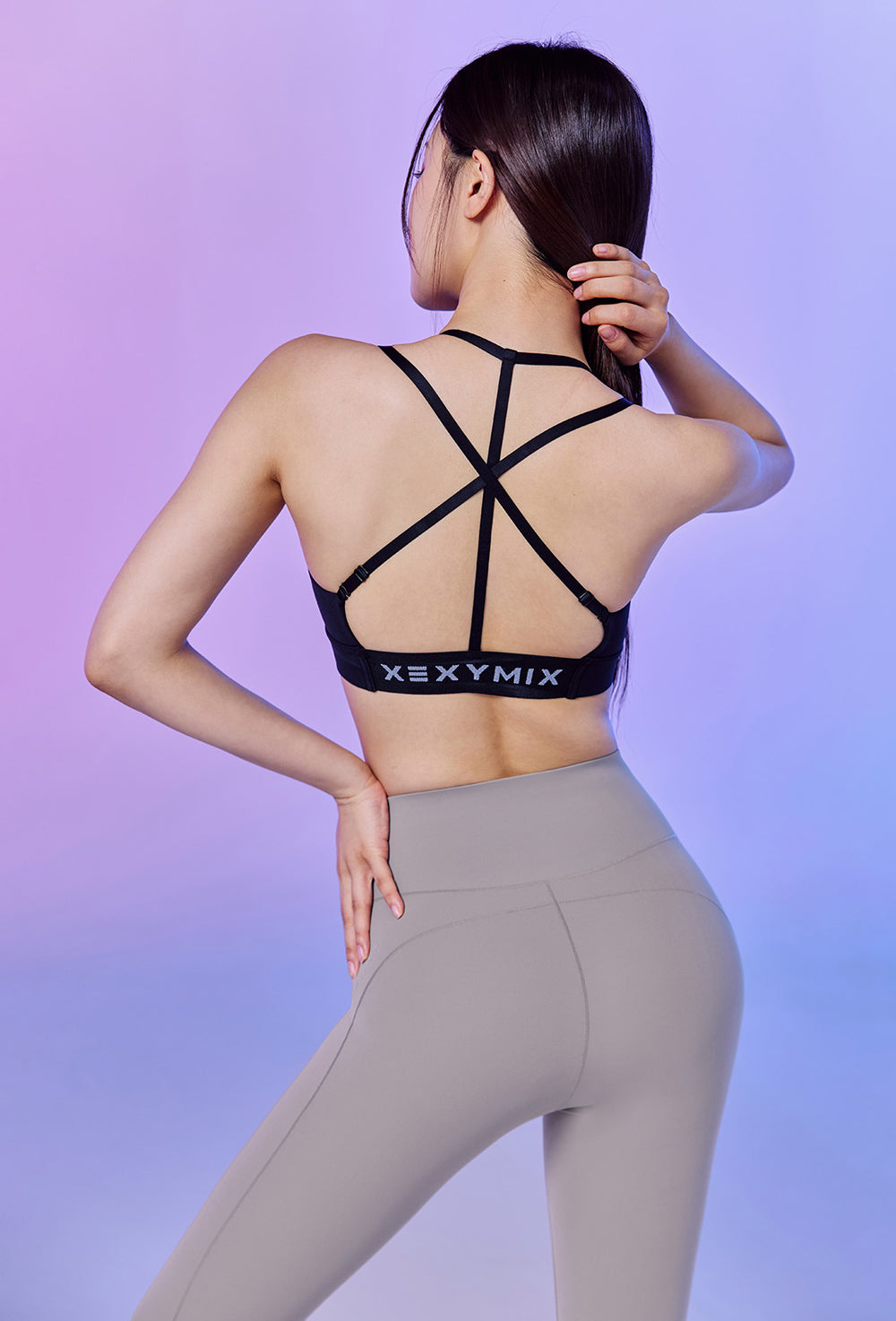 Another Label Fit Revolution Leggings - Cinnamon Gray