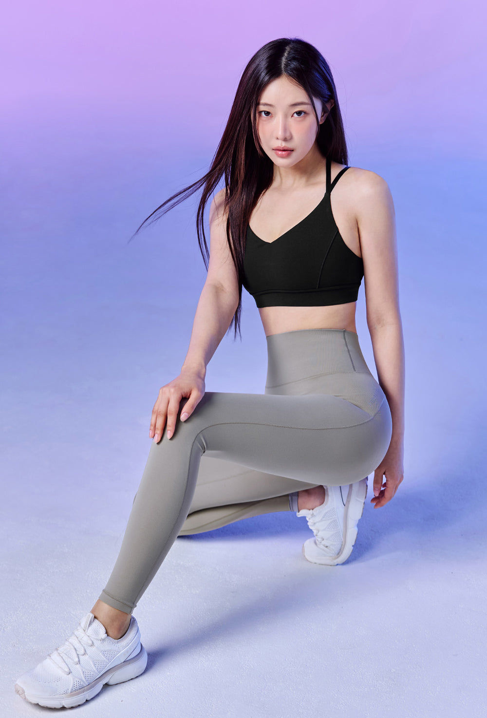 Another Label Fit Revolution Leggings - Cinnamon Gray