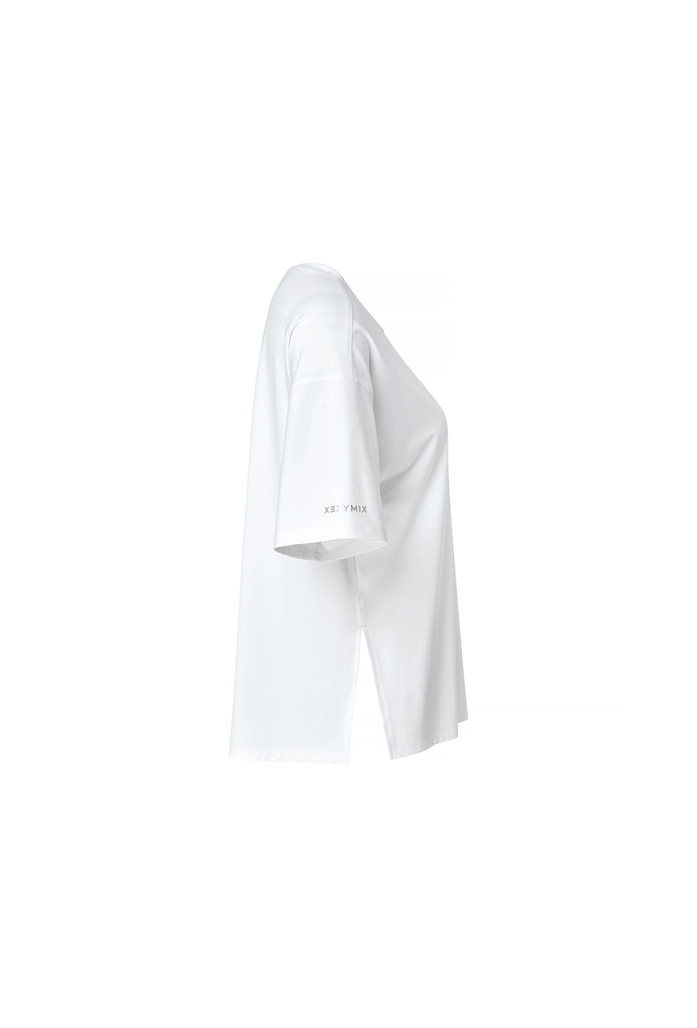 Ice Feather Light 2.0 Unbalanced Loose Fit Short Sleeve - Ivory