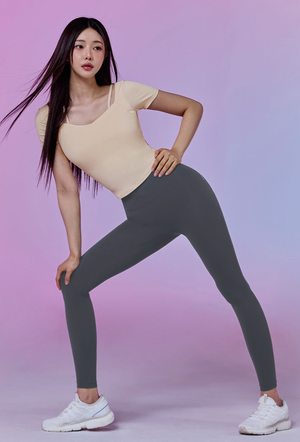 Another Label Fit Revolution Leggings - Night Gray