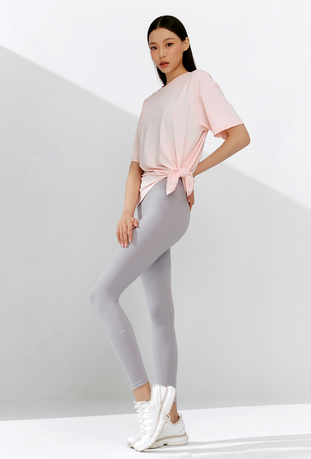 Ice Feather Light 2.0 Unbalanced Loose Fit Short Sleeve - Pink Pony