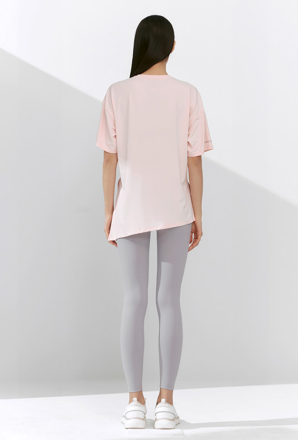 Ice Feather Light 2.0 Unbalanced Loose Fit Short Sleeve - Pink Pony