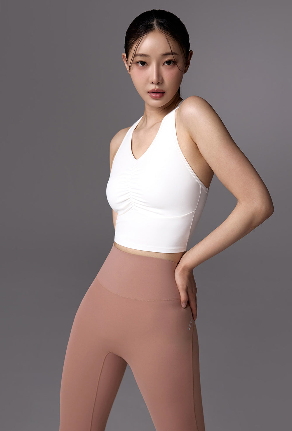 Another Label Fit Revolution Leggings - Camel Rose