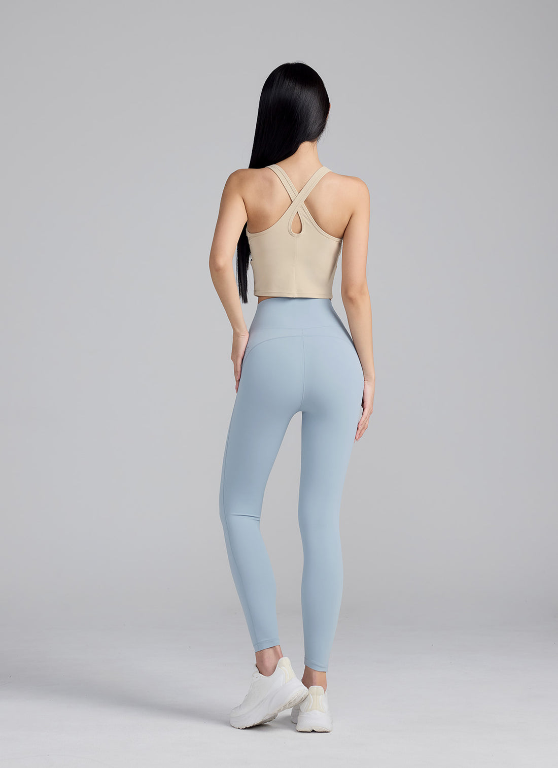 Another Label Fit Revolution Leggings - Plain Blue