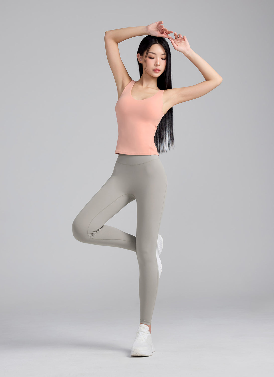 Another Label Fit Revolution Leggings - Cinnamon Gray