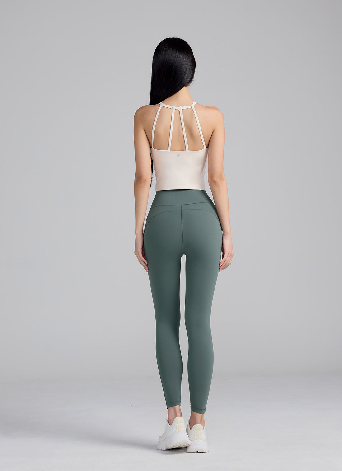 Another Label Fit Revolution Leggings - Silver Khaki