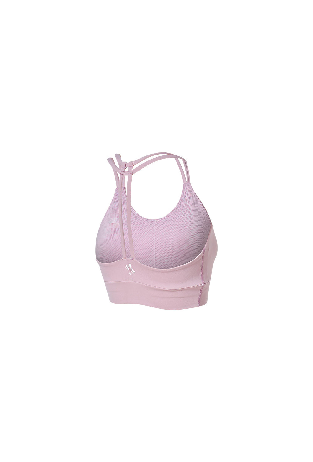 Black Label Signature Power Rise Double Halter Neck Bra Top - Milky Lavender