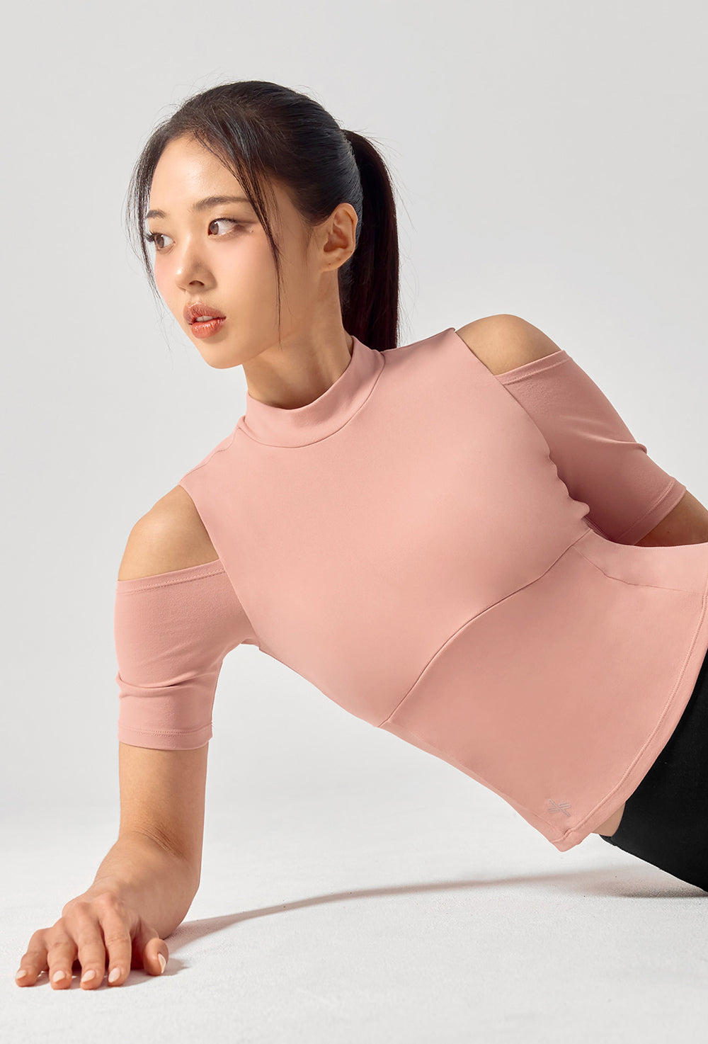 Cotton-Like Shoulder Cut-Out Sleeve - Sophia Rose