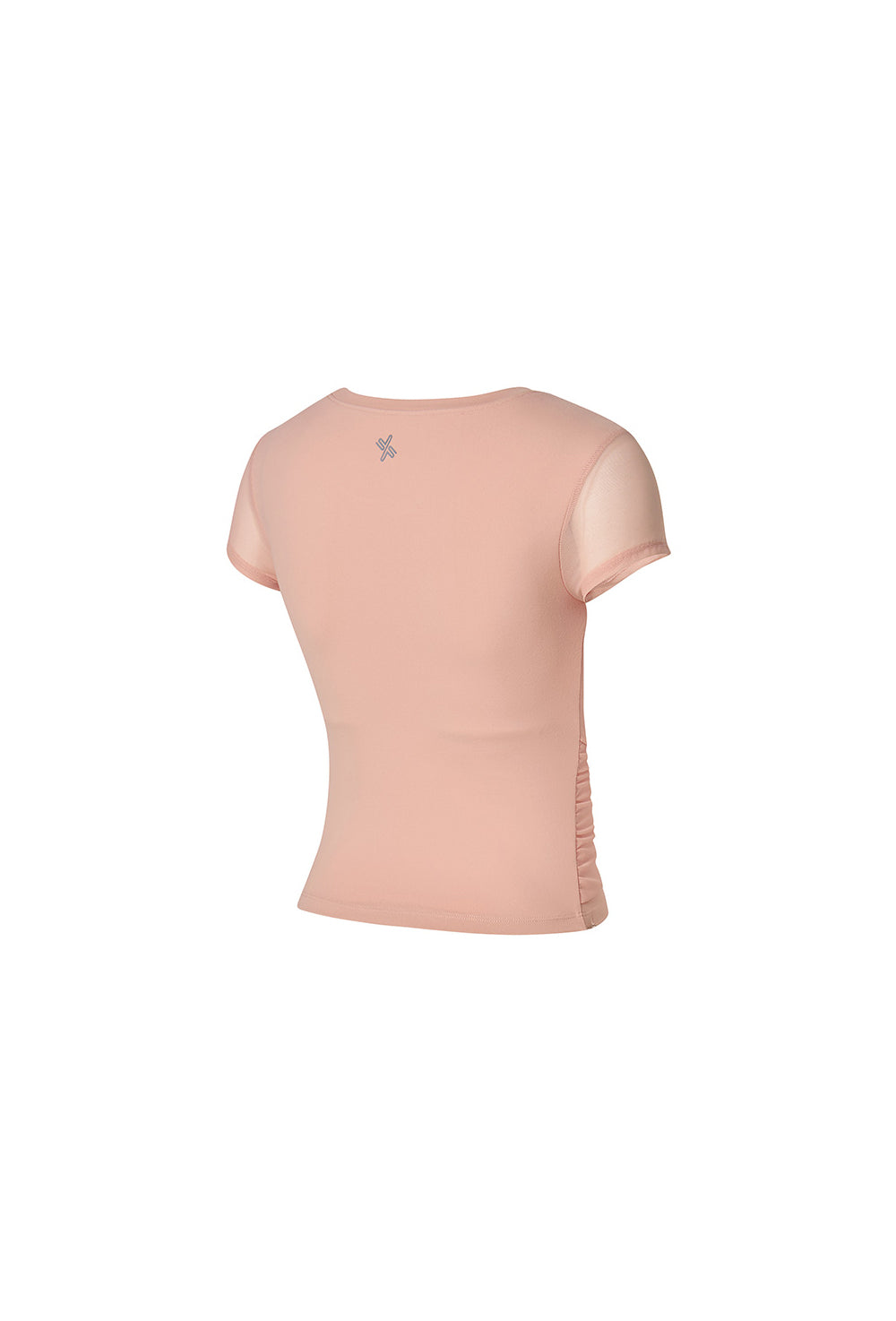 Cotton-like Cross Mesh Sleeve - Pretty Pink