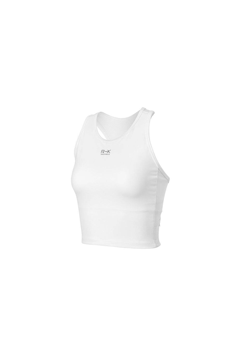 RX Comfort Fine Mesh Pocket Crop Top - Ivory