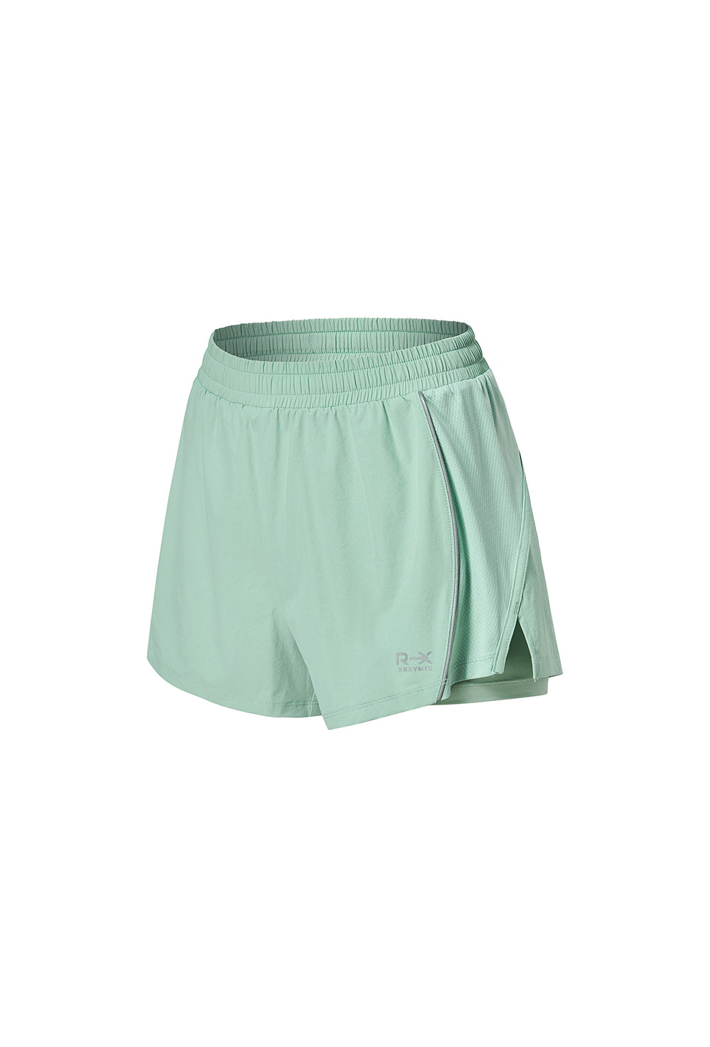 RX Mesh Mix Two in One Shorts - Smoke Green