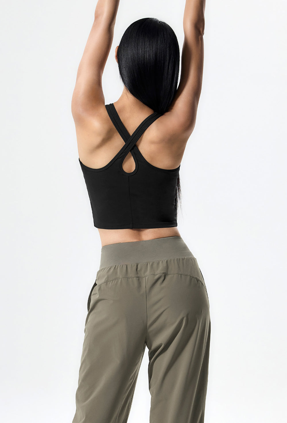 Light Tension Straight Pants - Faded Khaki