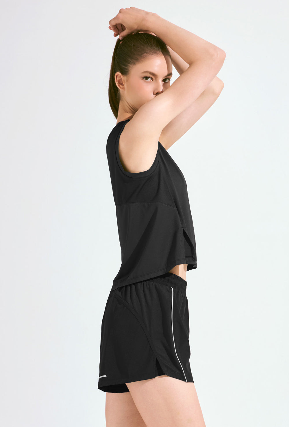 RX Mesh Mix Sleeveless - Black