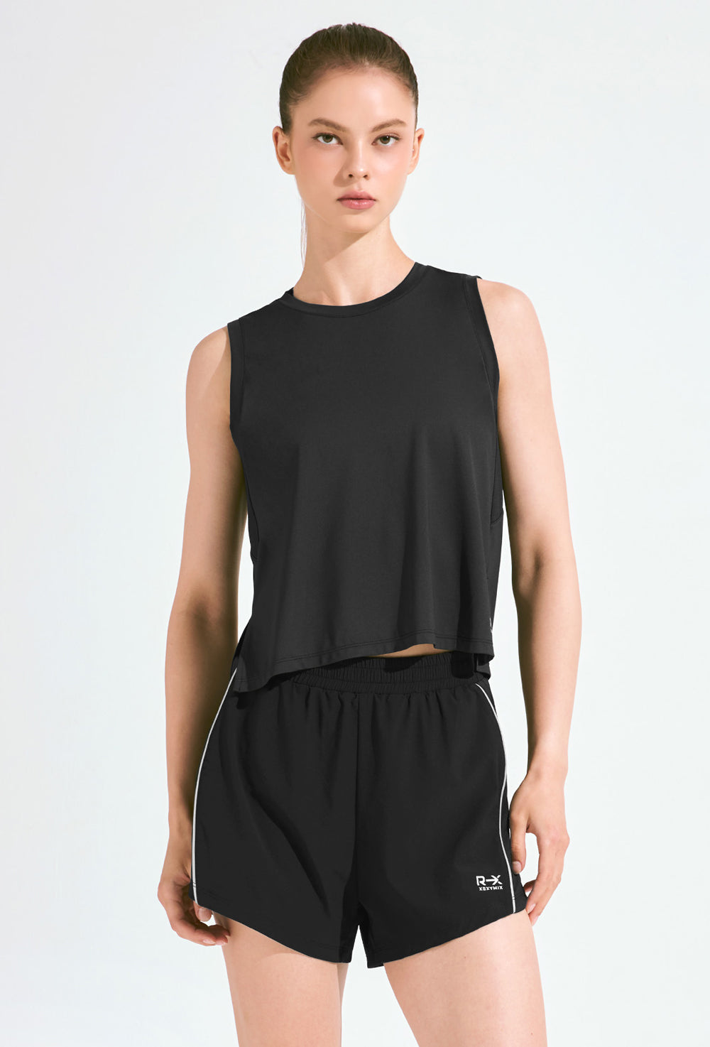 RX Mesh Mix Sleeveless - Black