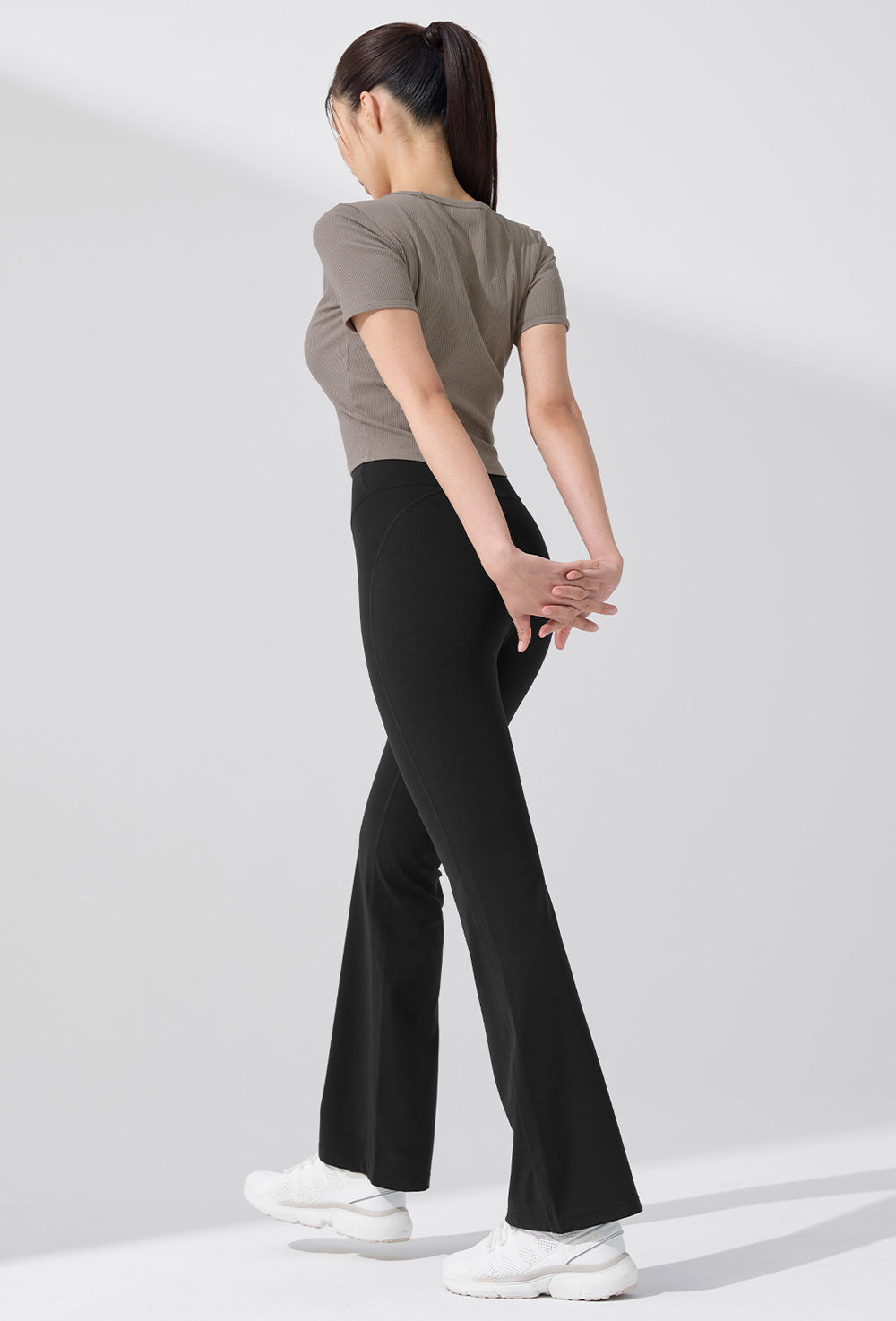 Soft Lip Crop Short - Gracie Brown