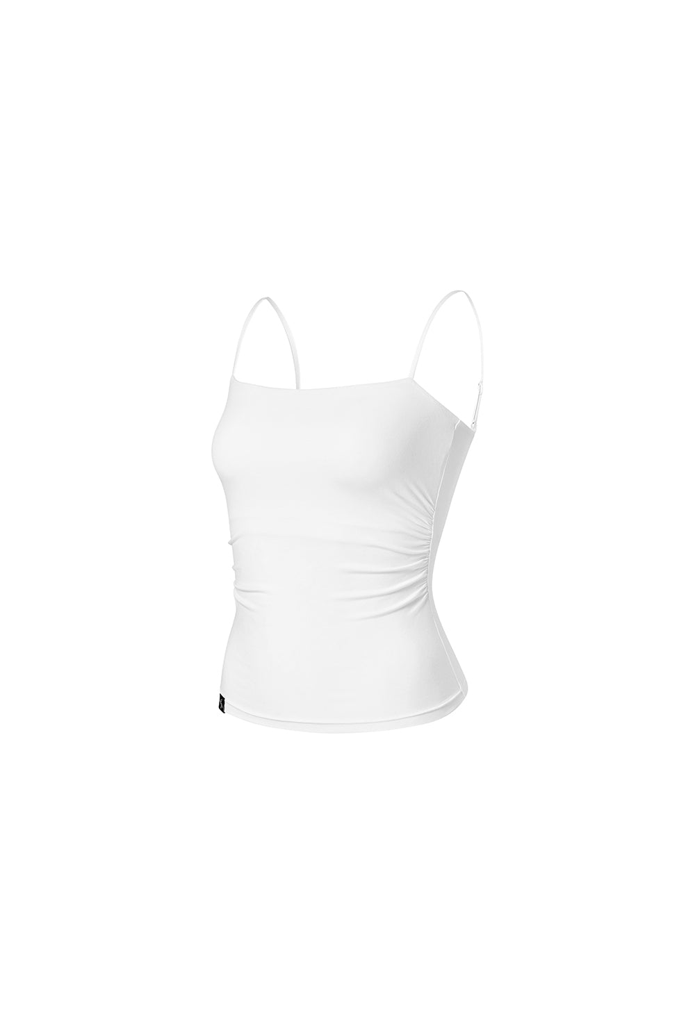 More Smooth Shirring Tank Top - Ivory