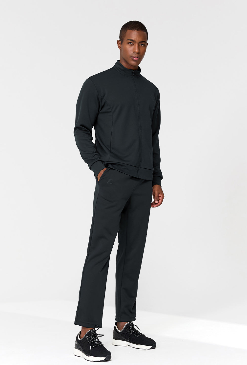 Basic Logo Track Jacket - Gray