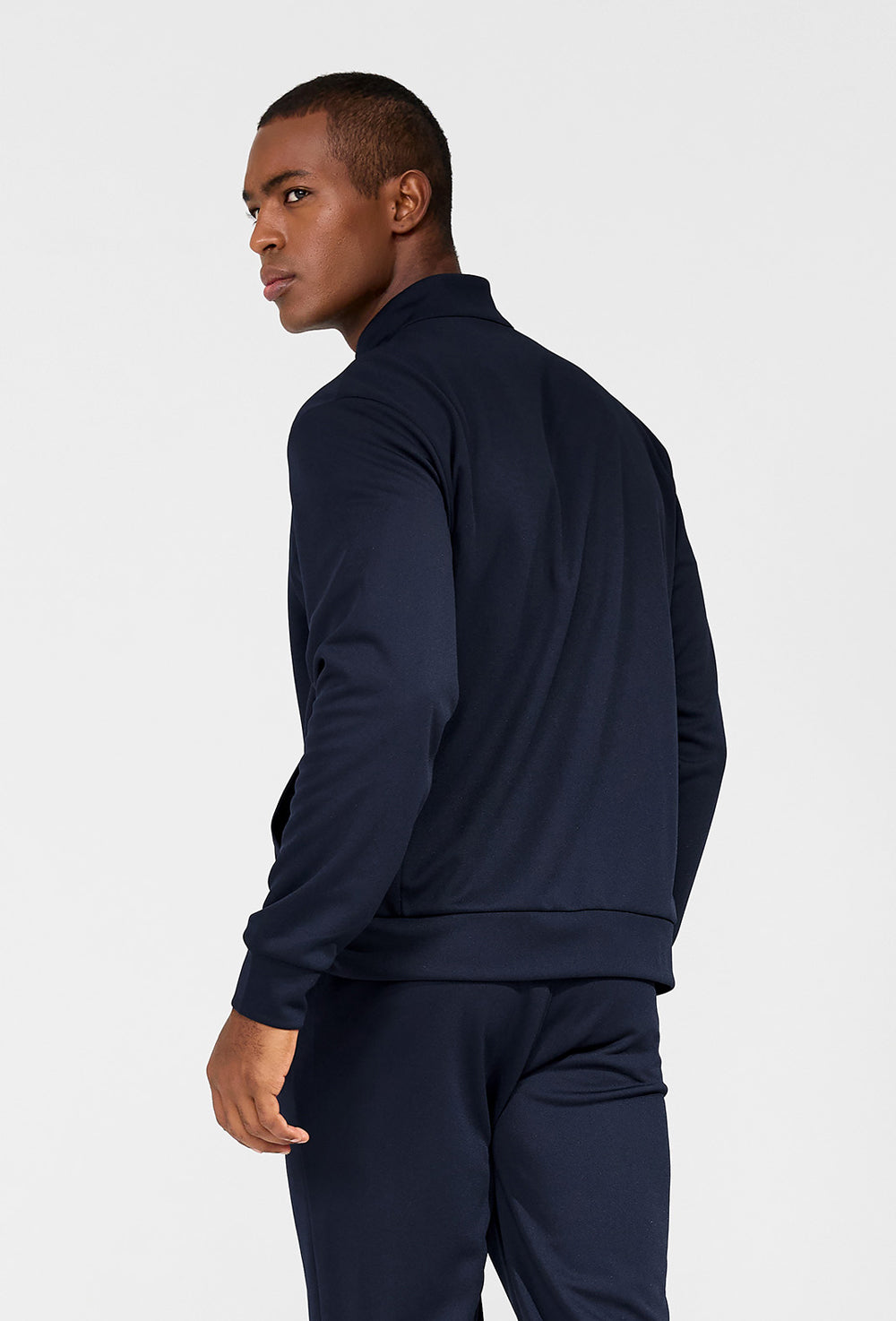 Basic Logo Track Jacket - Navy