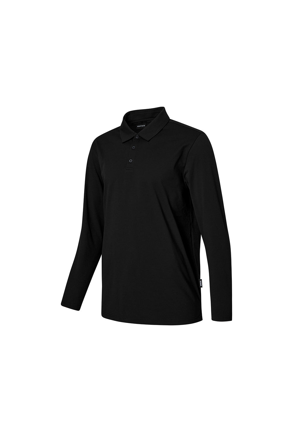 Ecodex Men's Polo Long Sleeve - Black