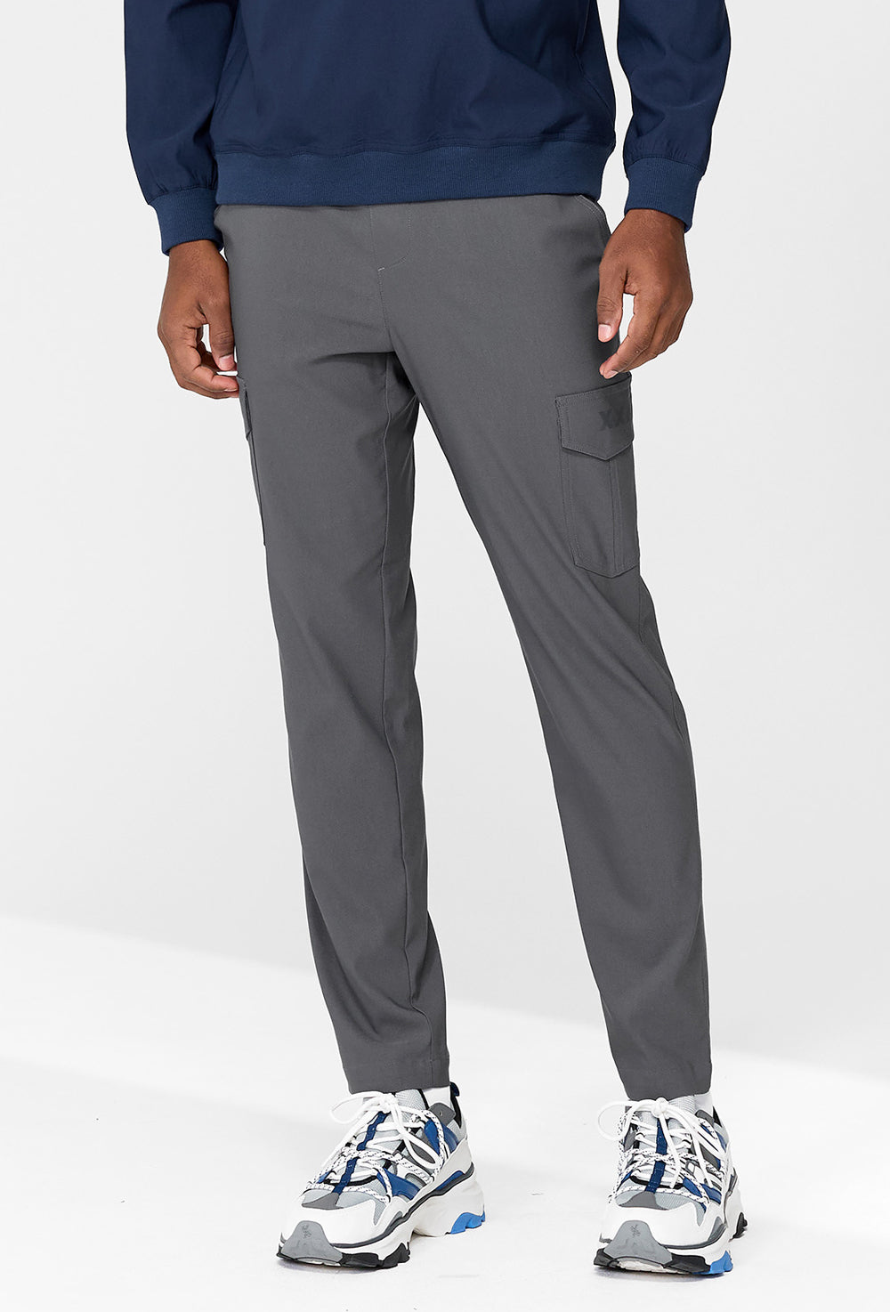 Stretch Out Pocket Pants - Gray