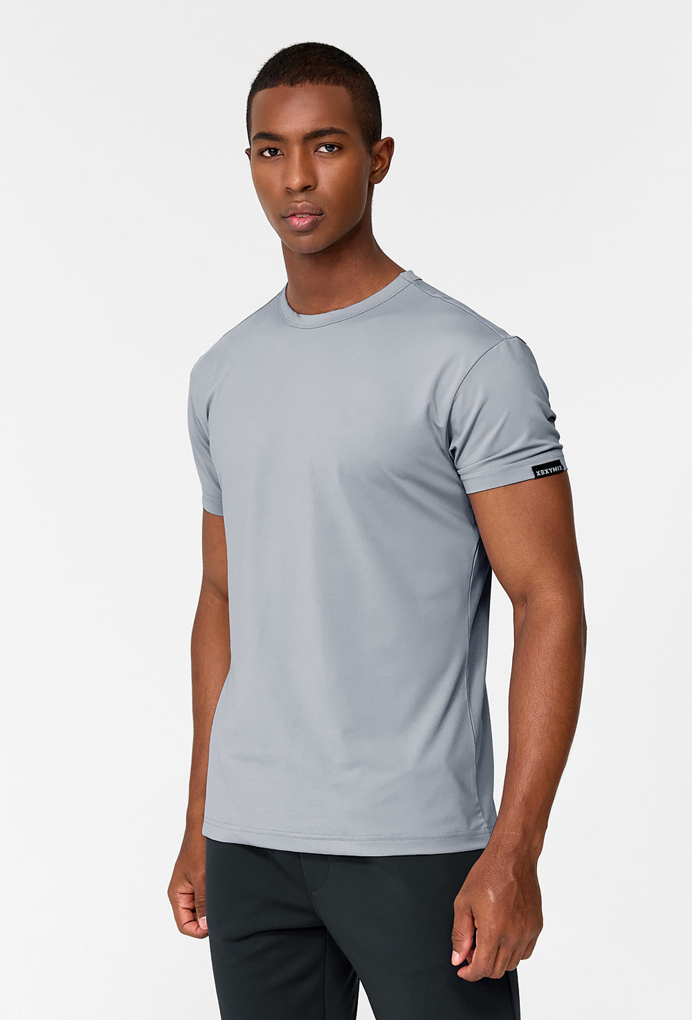 Men's Ice Feather Muscle Fit Short Sleeve - Cooling Gray