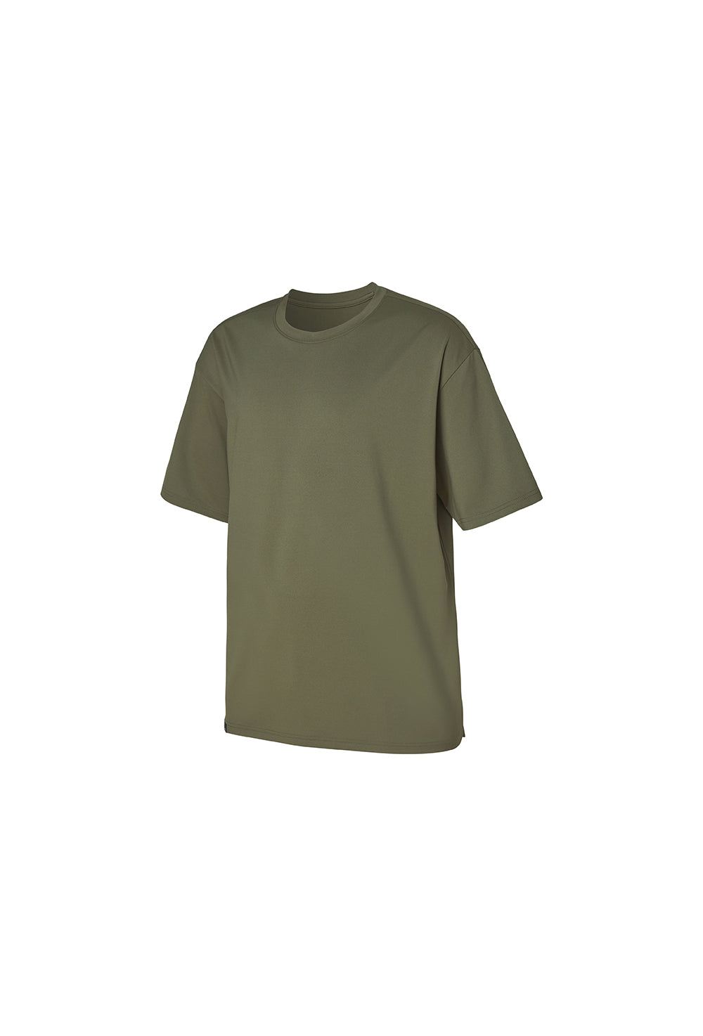 Men Ice Feather Overfit Short Sleeve - Wind Khaki