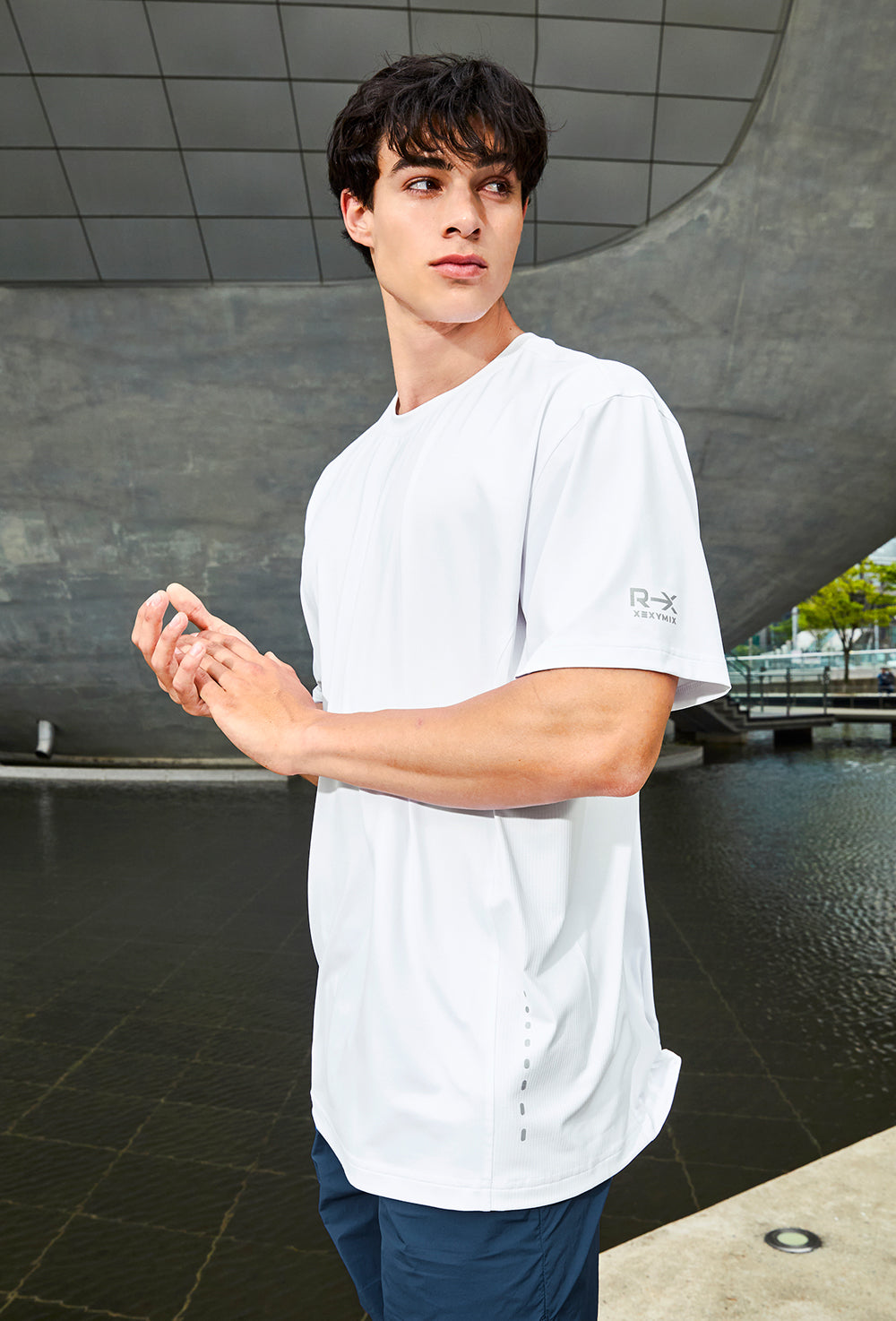 RX Speed Up Mesh Short Sleeve - White