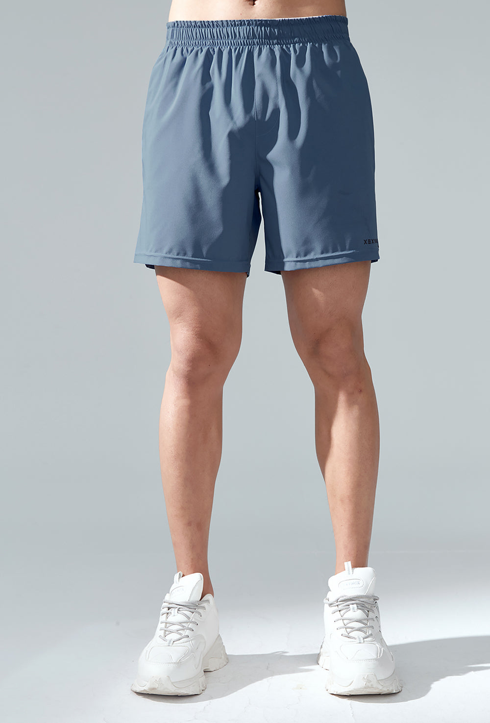 Multiple Action 6 Inch Shorts - Field Stone Blue