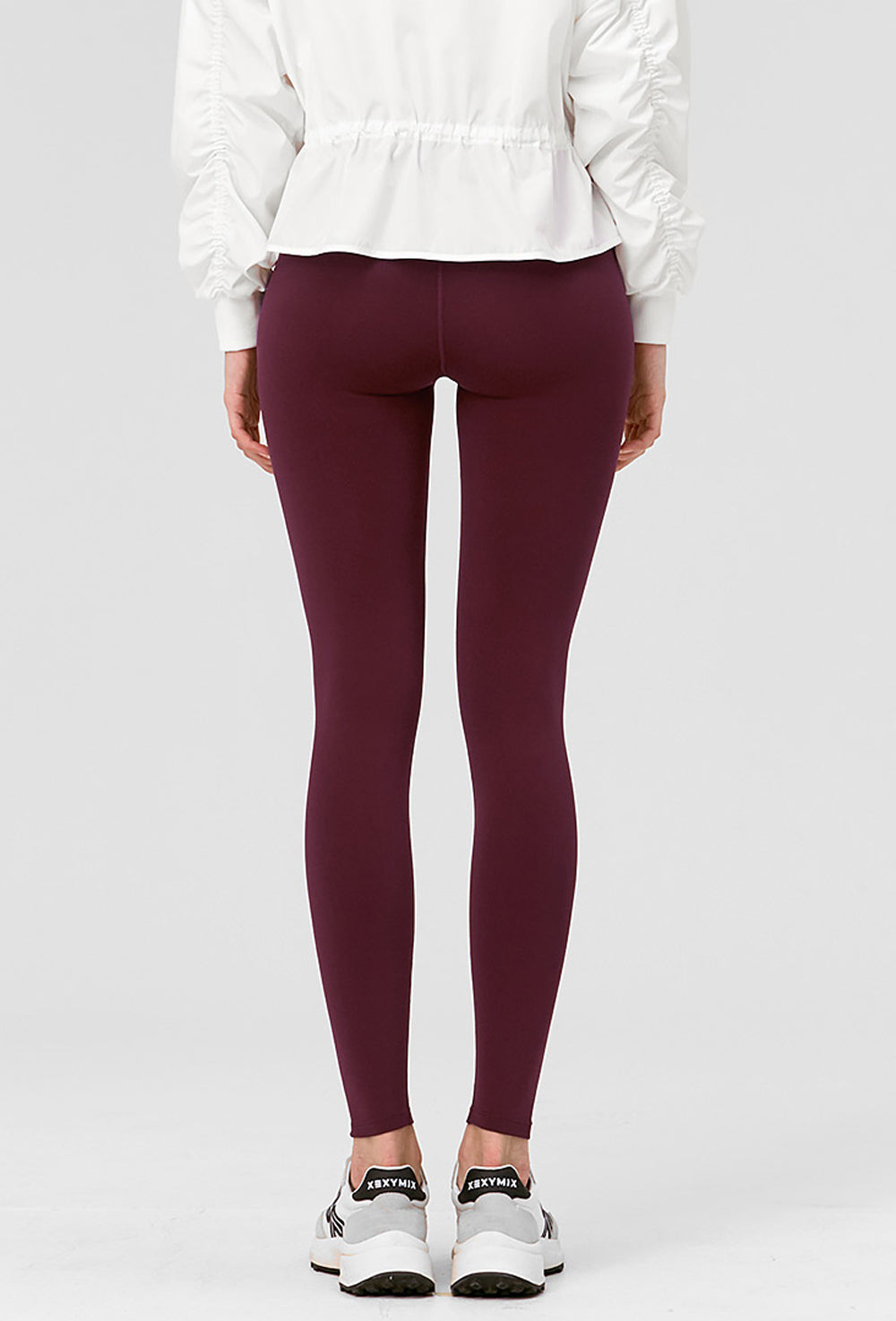 XELLA Intention Hard Fluffy Napping Leggings - Soul Wine