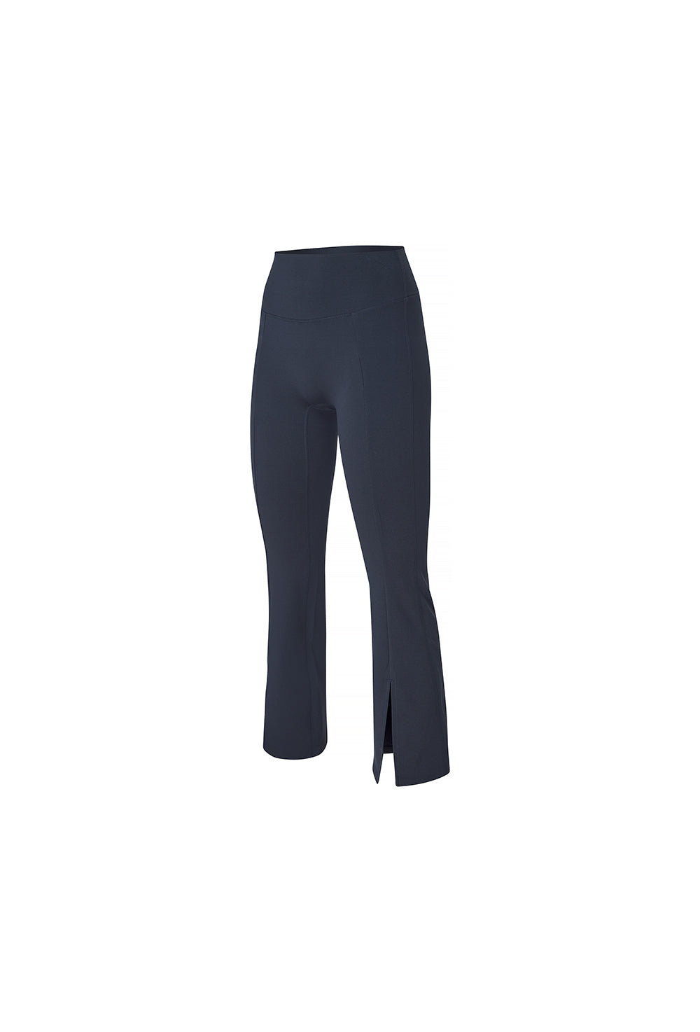 XELLA Intention Napping Boots Cut Slit Pants - Evening Blue