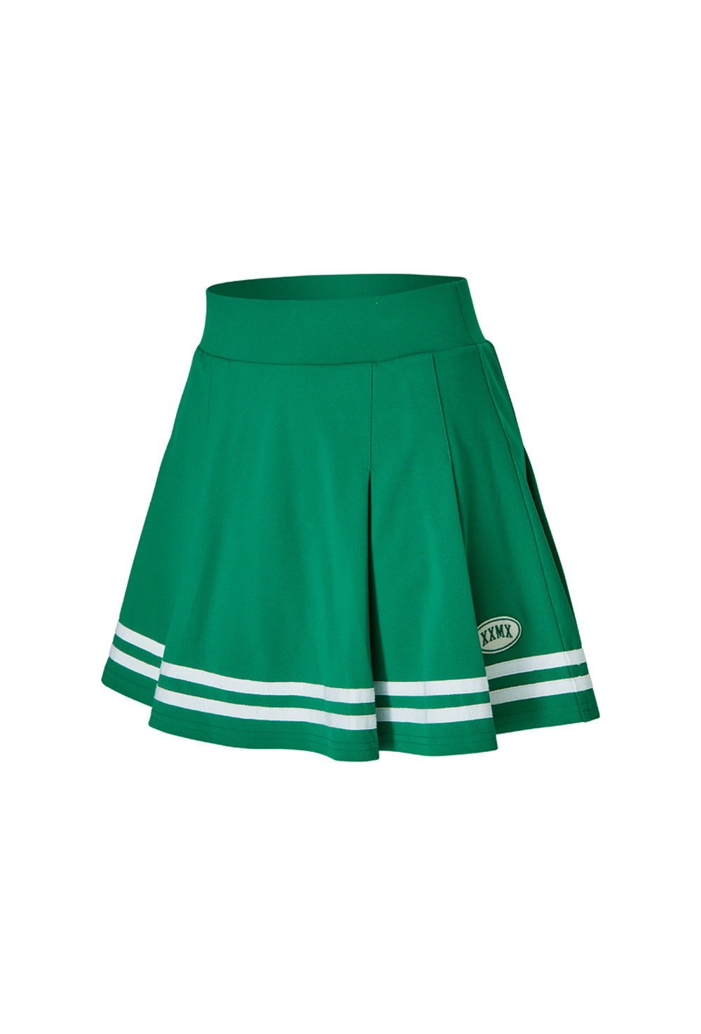 Line Point Tennis Skirt - Ivy Green