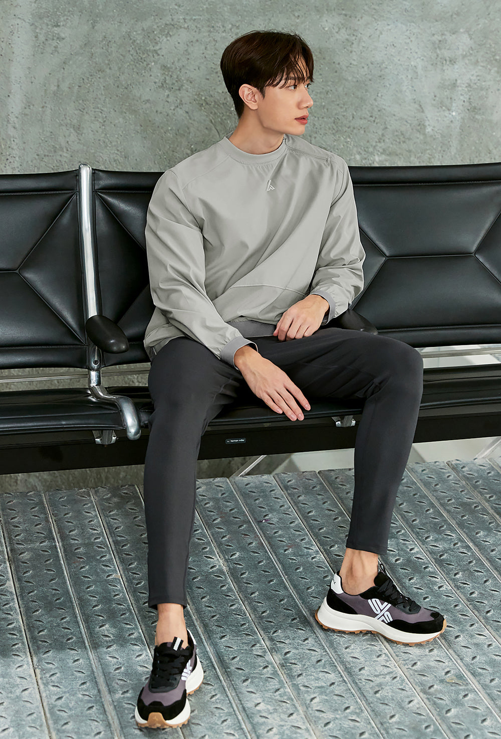 Wind Tech Long Sleeve - Multi Gray