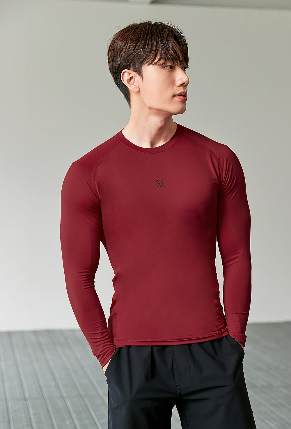 Base Tech Long Sleeve - Pull Up Red