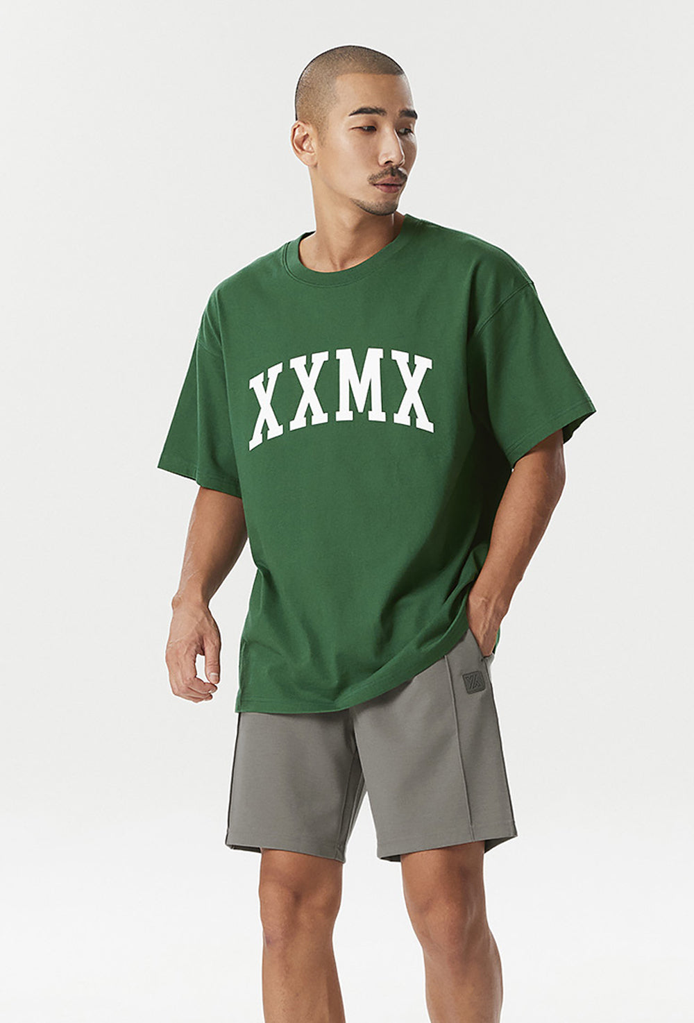 Pure Cotton Arch Short Sleeve - Bold Green