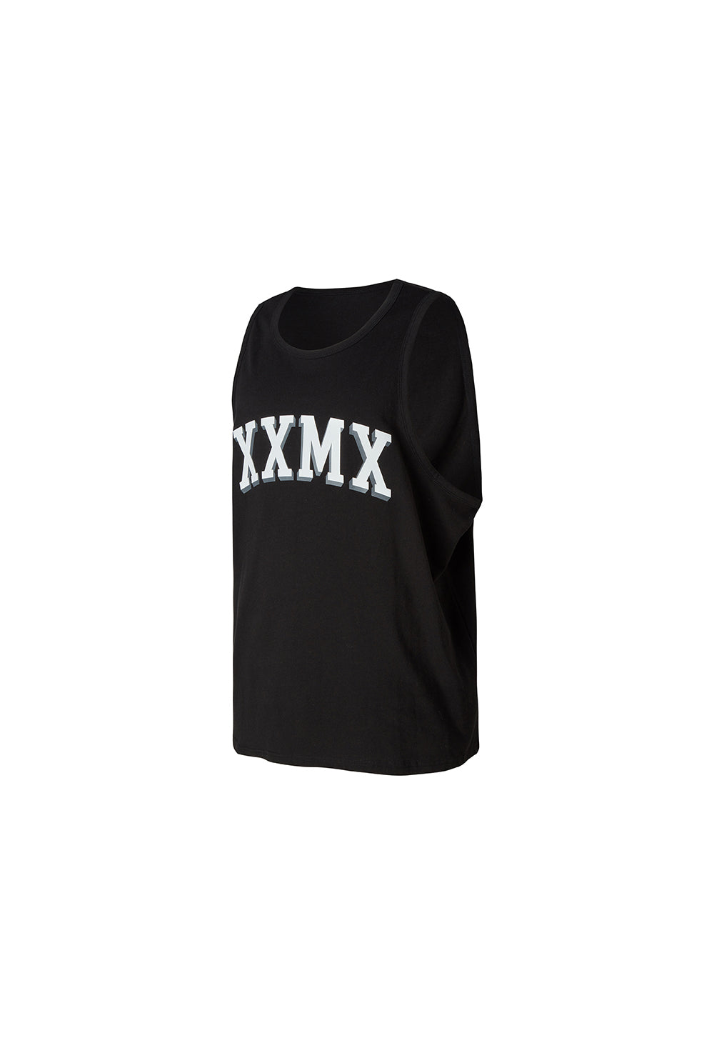 Pure Cotton Arch Logo Sleeveless - Black