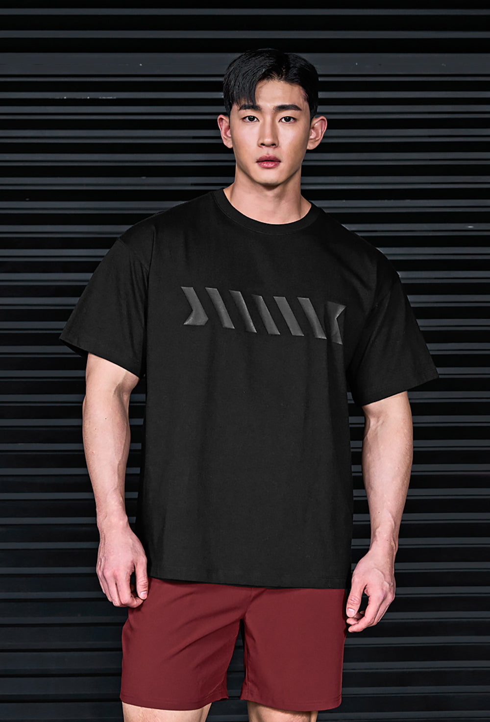 Pure Cotton Flash Short Sleeve - Black