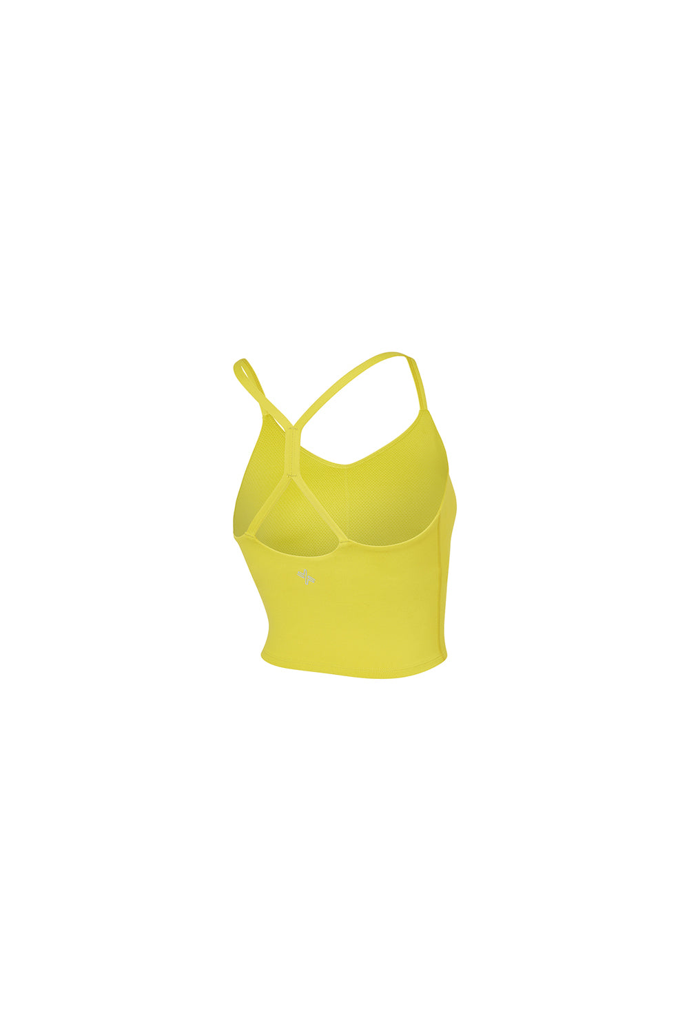 Back Line Bra Top - Ash Yellow