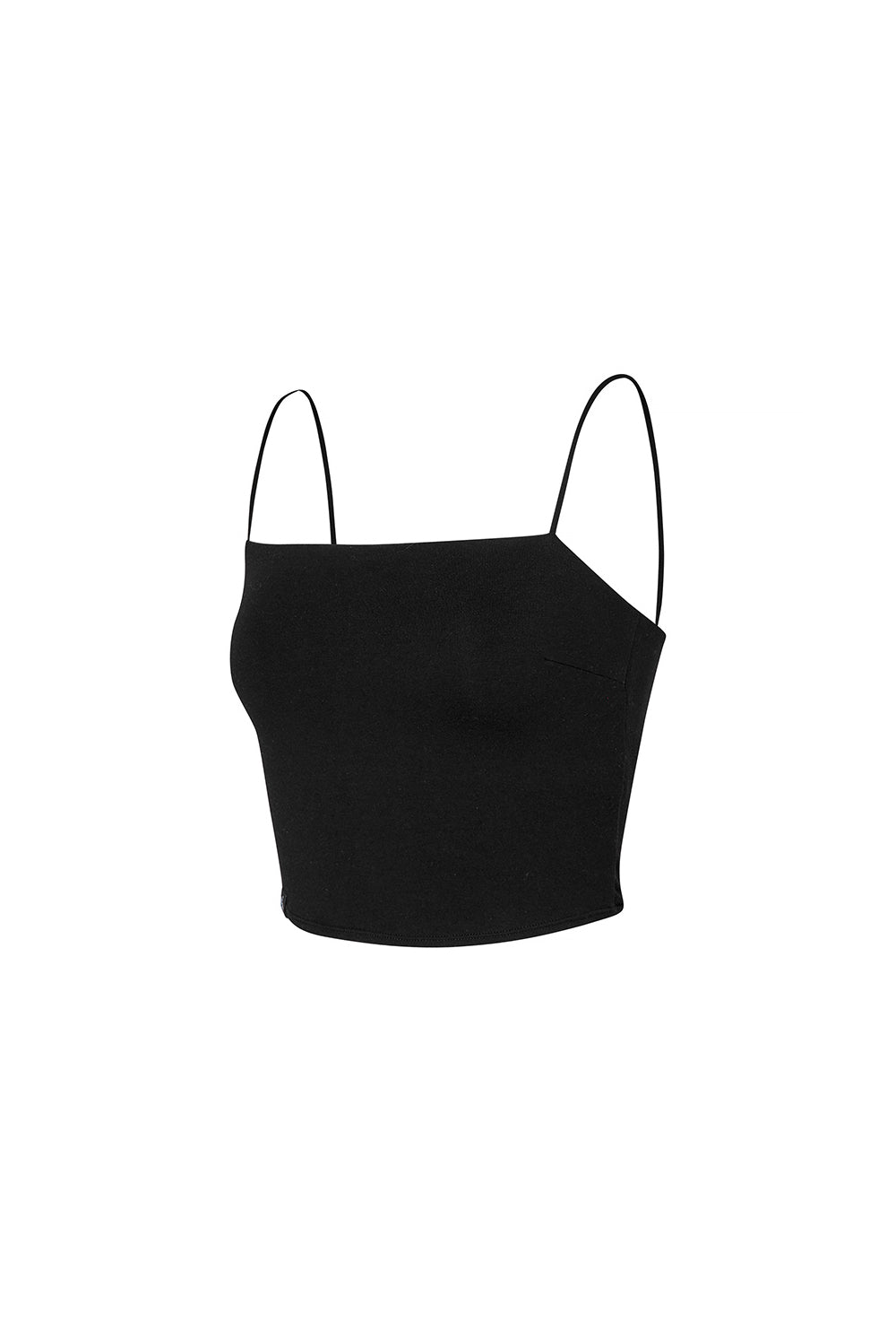 Kelly String Crop Top - Black