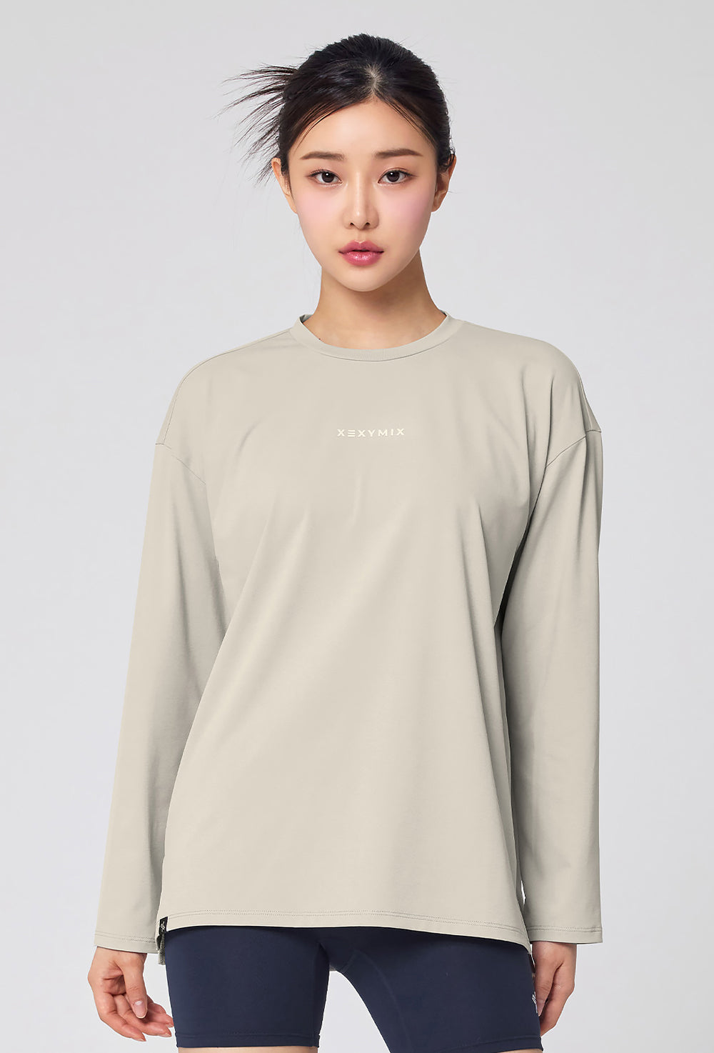 Daily Feather Basic Long Sleeve - Moonbeam Beige