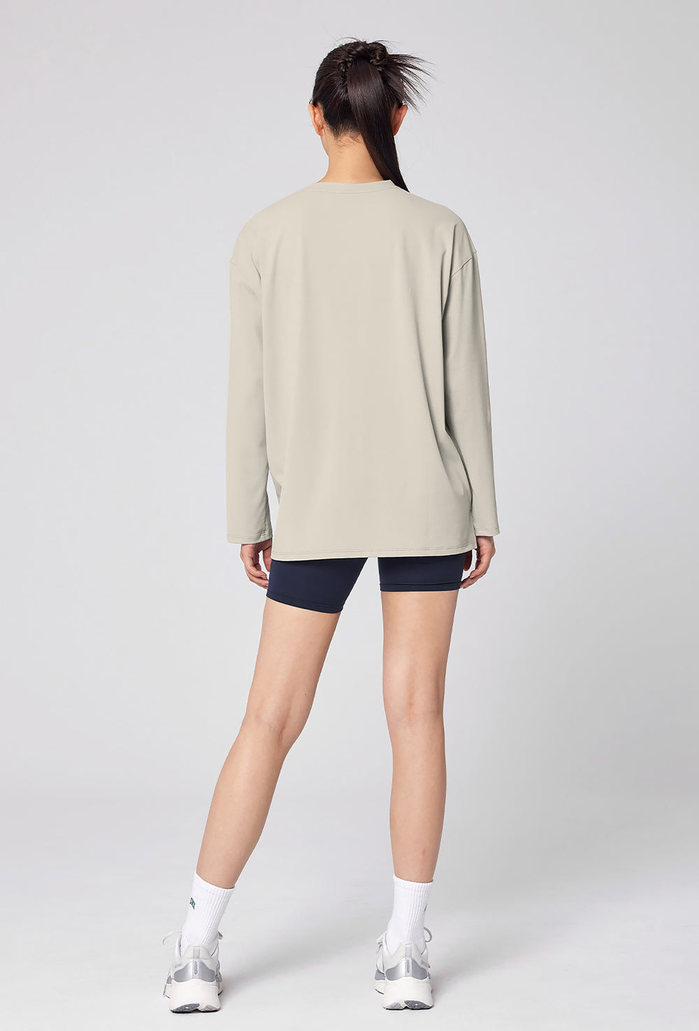 Daily Feather Basic Long Sleeve - Moonbeam Beige