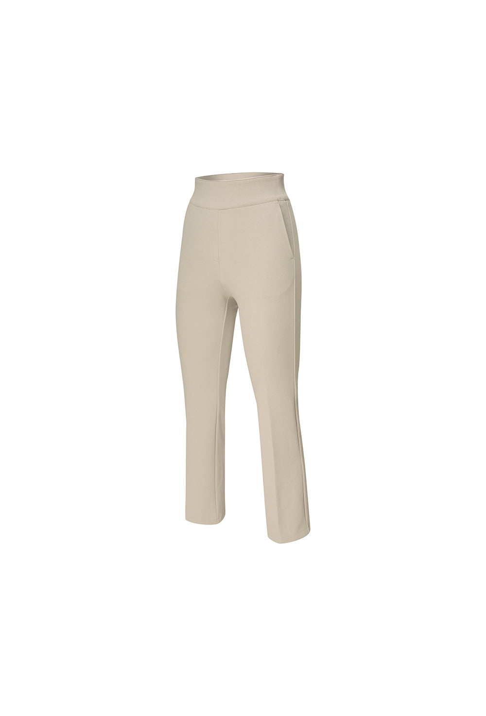 Stretch Banding Boots Cut Slacks "10 - Marong Beige