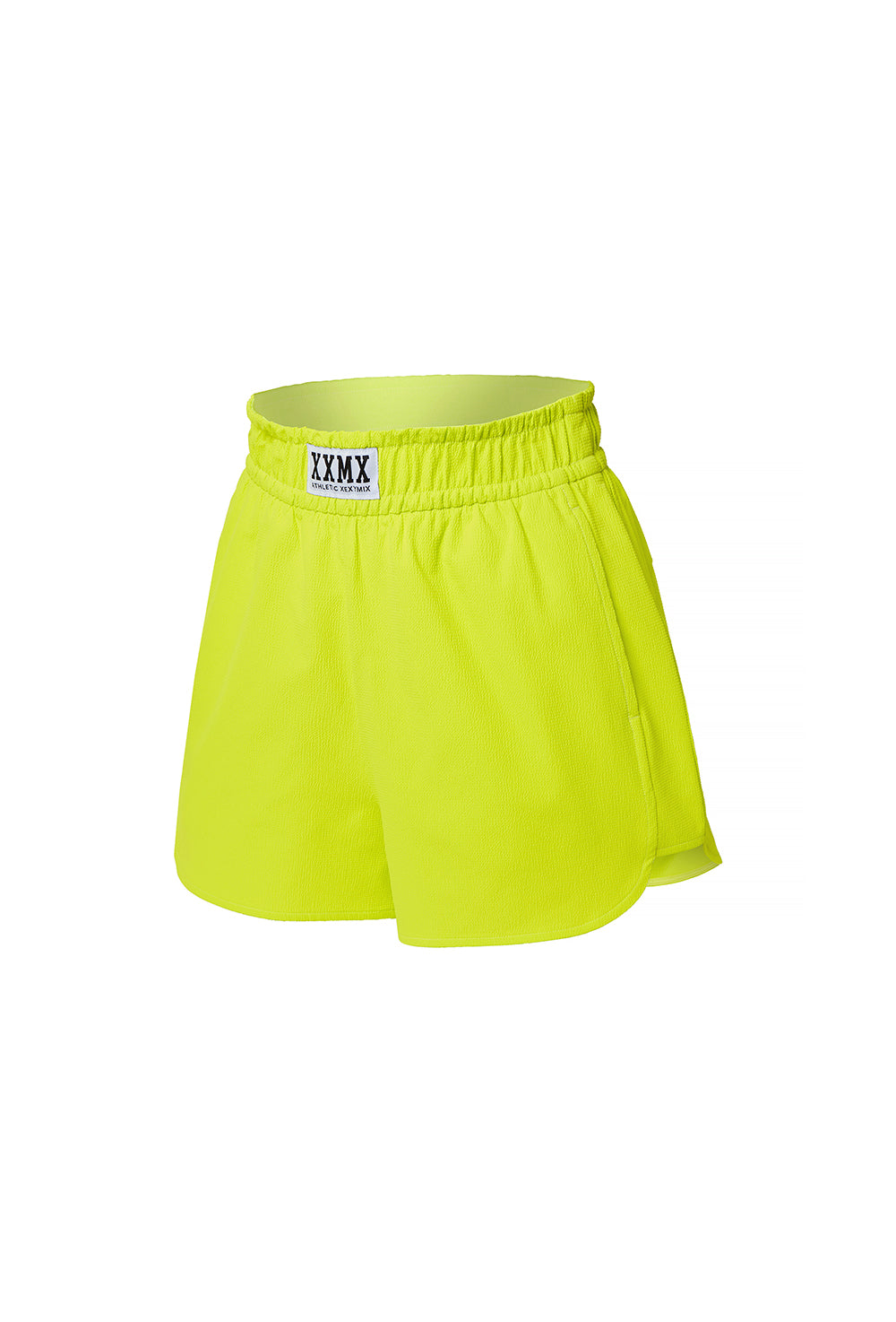 Seersucker Beach Shorts - Lime Juice